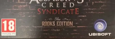 Assassin's Creed Syndicate, the PEGI square on its front