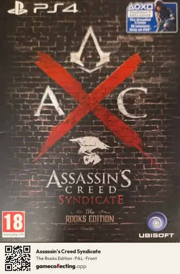 Assassin's Creed Syndicate PlayStation 4, PAL box front