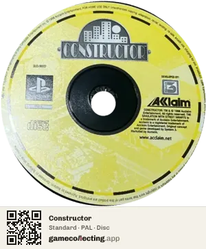 Constructor PlayStation, PAL disc