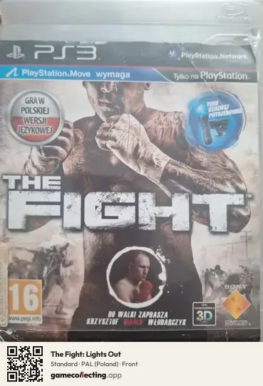 The Fight: Lights Out PlayStation 3, Poland box front
