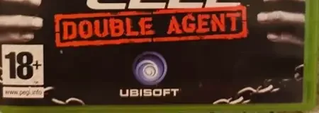 Tom Clancy's Splinter Cell: Double Agent, the PEGI square on its front