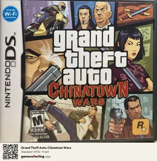 Grand Theft Auto: Chinatown Wars Nintendo DS, NTSC box front