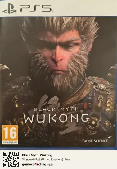 Black Myth: Wukong PlayStation 5, United Kingdom box front