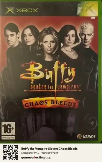 Buffy the Vampire Slayer: Chaos Bleeds Xbox, France box front