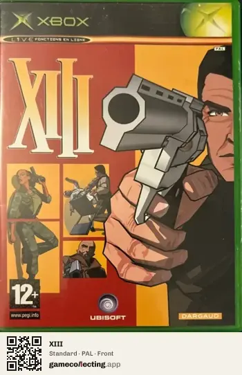 XIII Xbox, PAL box front