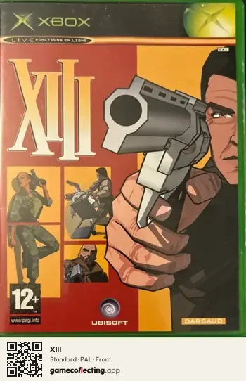 XIII Xbox, PAL box front