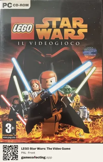 LEGO Star Wars: The Video Game Computer, PAL box front