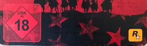 Red Dead Redemption 2, the USK square on its front