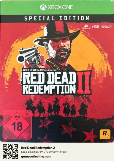 Red Dead Redemption 2 Xbox One, Germany box front