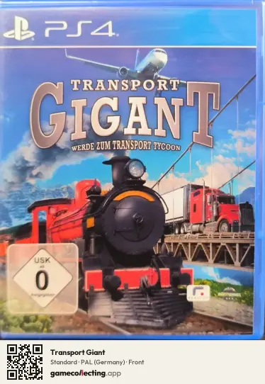 Transport Giant PlayStation 4, Germany box front