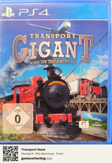Transport Giant PlayStation 4, Germany box front