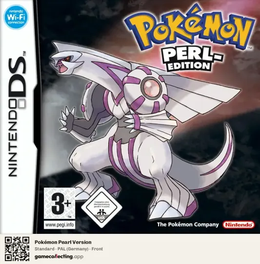 Pokémon Pearl Version Nintendo DS, Germany box front