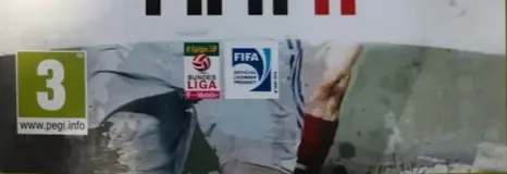 FIFA 11, the PEGI square on its front