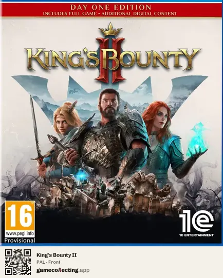 King's Bounty II PlayStation 4, PAL box front