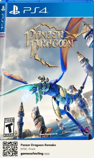 Panzer Dragoon: Remake PlayStation 4, NTSC box front