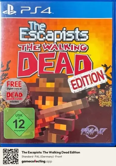 The Escapists: The Walking Dead Edition PlayStation 4, Germany box front