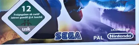 Sonic Unleashed, the USK square on its front