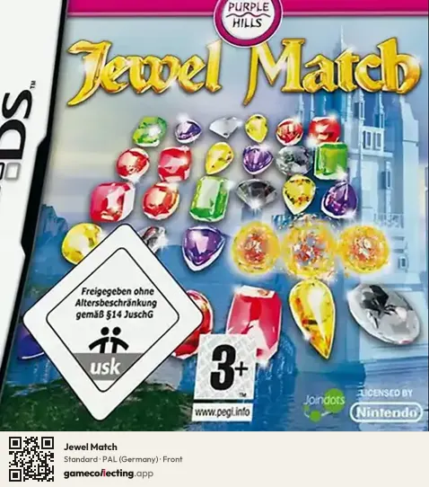 Jewel Match Nintendo DS, Germany box front