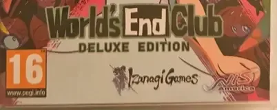 World's End Club, the PEGI square on its front