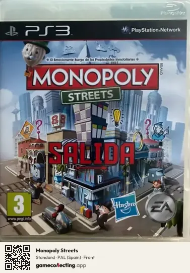 Monopoly Streets PlayStation 3, Spain box front