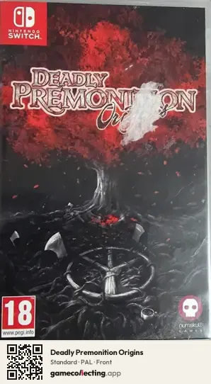 Deadly Premonition Origins Nintendo Switch, PAL box front