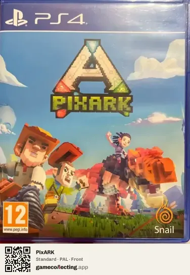PixARK PlayStation 4, PAL box front