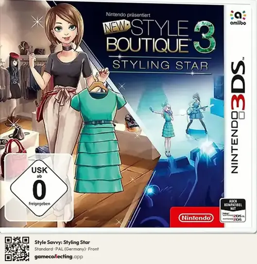 Style Savvy: Styling Star Nintendo 3DS, Germany box front