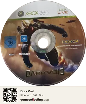 Dark Void Xbox 360, PAL disc