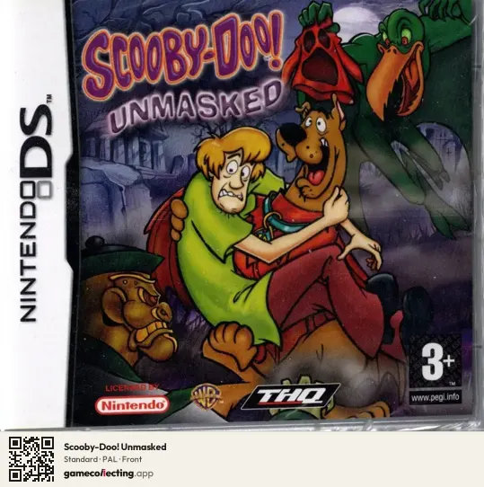 Scooby-Doo! Unmasked Nintendo DS, PAL box front