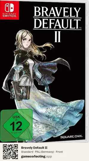 Bravely Default II Nintendo Switch, Germany box front