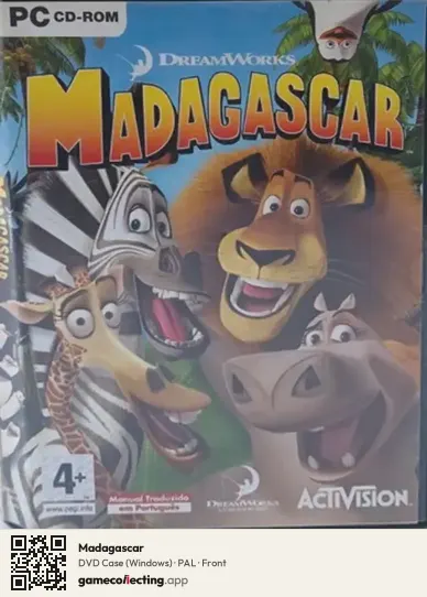 Madagascar Computer, PAL box front