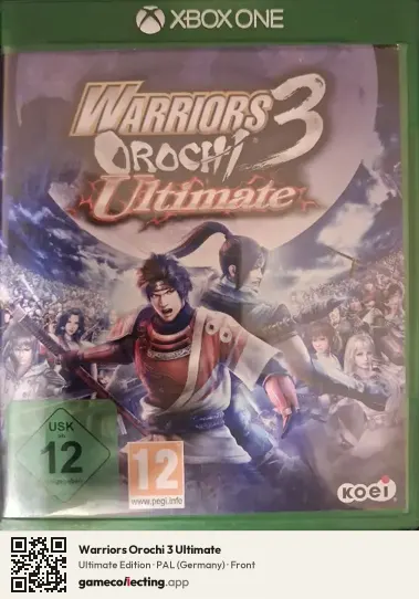 Warriors Orochi 3 Ultimate Xbox One, Germany box front