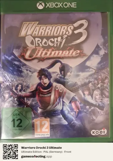 Warriors Orochi 3 Ultimate Xbox One, Germany box front
