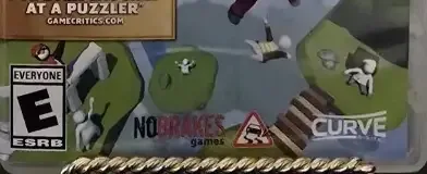 Human: Fall Flat, the ESRB box on its front