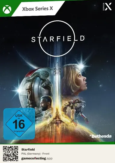 Starfield Xbox Series X, Germany box front