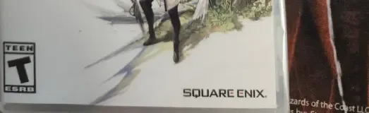 Harvestella, the ESRB box on its front