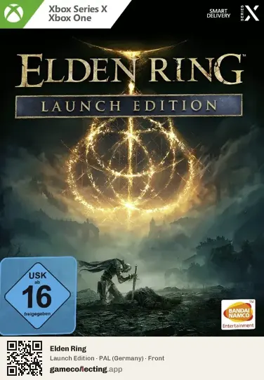 Elden Ring Xbox Series X, Germany box front