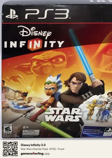 Disney Infinity 3.0 PlayStation 3, NTSC box front