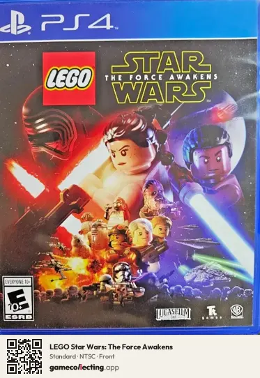 LEGO Star Wars: The Force Awakens PlayStation 4, NTSC box front