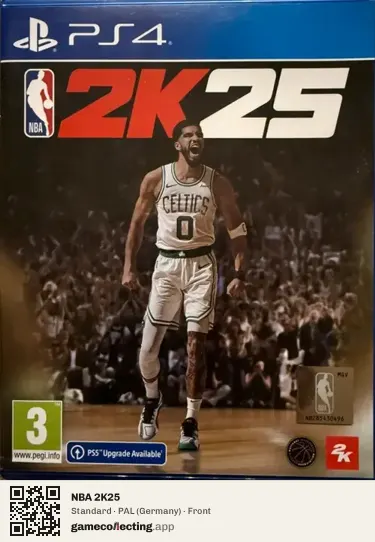 NBA 2K25 PlayStation 4, Germany box front