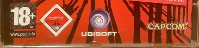 Resident Evil 4, the USK square on its front