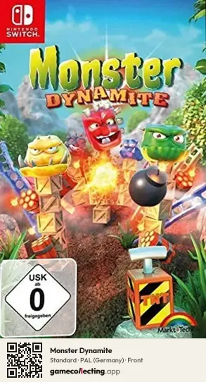 Monster Dynamite Nintendo Switch, Germany box front