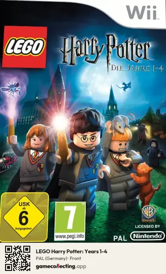 LEGO Harry Potter: Years 1-4 Nintendo Wii, Germany box front