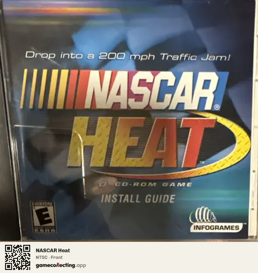 NASCAR Heat Computer, NTSC box front