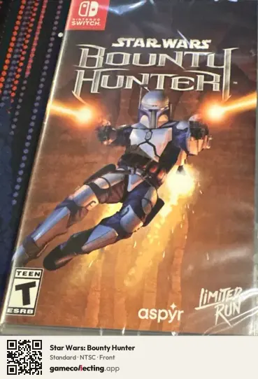 Star Wars: Bounty Hunter Nintendo Switch, NTSC box front