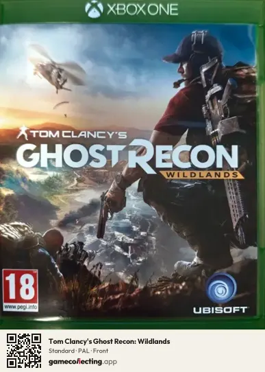 Tom Clancy's Ghost Recon: Wildlands Xbox One, PAL box front