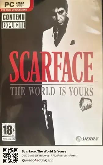 Scarface: The World Is Yours Computer, France box front