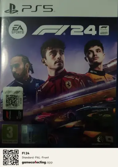 F1 24 PlayStation 4, PAL box front