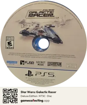 Star Wars: Galactic Racer PlayStation 5, NTSC disc