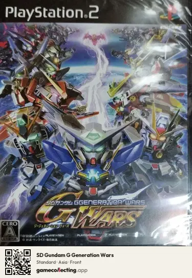 SD Gundam G Generation Wars PlayStation 2, Asia box front